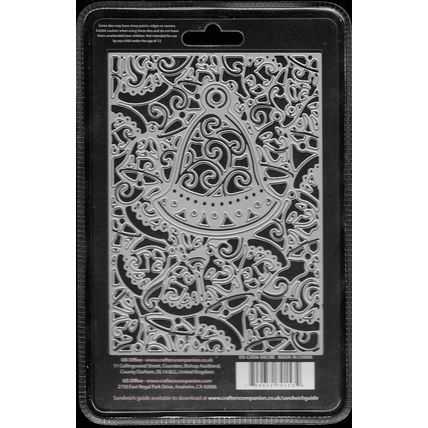 Crafter's Companion. Die'Sire. Decorative Bell Die Set. Die Cutting Cardmaking