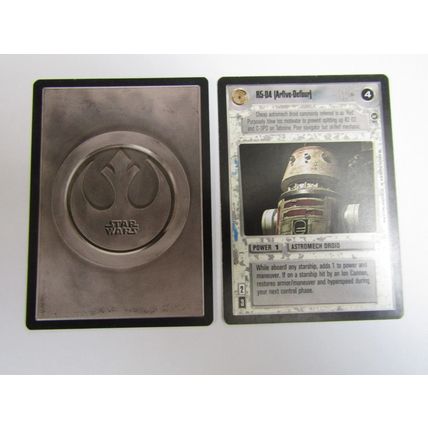Star Wars 1996 A New Hope Decipher CCG B/B Card R5-D4 (Arfive-Defour) LS