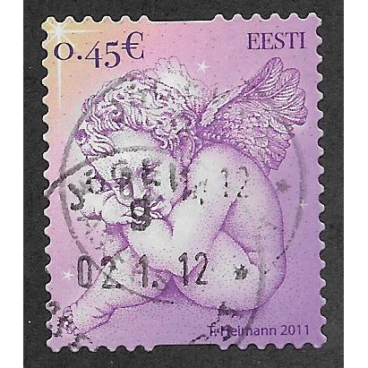 EST 2011 €0.45 (S/A) 'CHRISTMAS' FINE USED (EBID63-637)