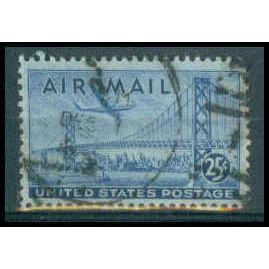 Used C36 25c Oakland Bay Bridge Fine WA0540