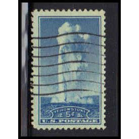 Used 744 5c Yellowstone National Park Fine RA2307