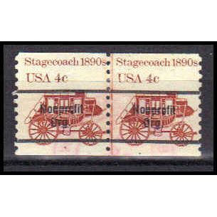 Used 1898Ab 4c Stagecoach Fine CNP Left 4 PA0343