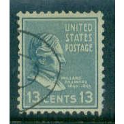 Used 818 13c Millard Fillmore Fine NA1535