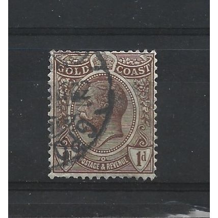 GoldCoast.SG87 1d Chocolate-Brown.Fine Used.Jun25b