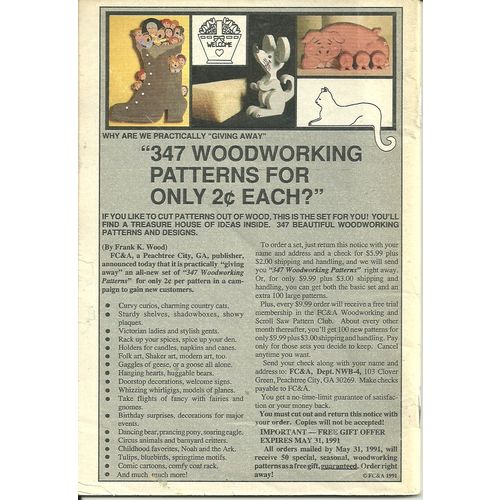 The Workbasket and Home Arts Magazine May 1991 Patriotic Accents Knit Crochet