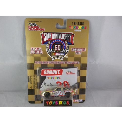 Racing Champions 1998 NASCAR 50th Anniversary Toys R Us #30 Derrike Cope Racecar