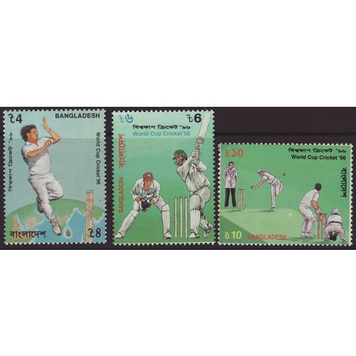 Bangladesh 1996 SG 593-5 UMM - Sport/Cricket (E-480)