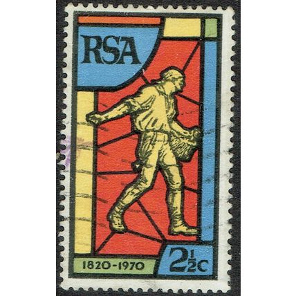 South Africa 1970 150th Anniv Bible Society 2½c Multicoloured SG301 GU