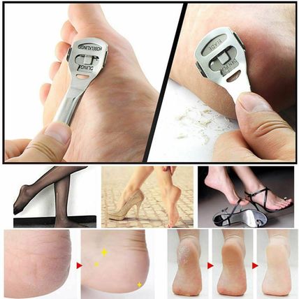 8Pcs Foot Pedicure Tools Set Exfoliating Scrub Prevent Dead Skin Remove Manicure