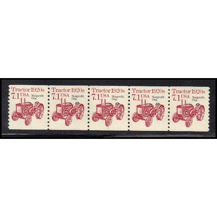 2127a 7.1c Tractor Very Fine MNH Dry Gum PNC 1/5 X0765