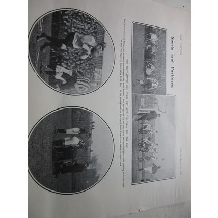football, SOUTHAMPTON v NOTTINGHAM FOREST 1902 F.A. Cup (3-1). from The Tatler