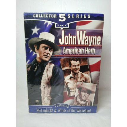 John Wayne VHS Collector Series 5 "American Hero" - (5) VHS Tapes - SEALED!