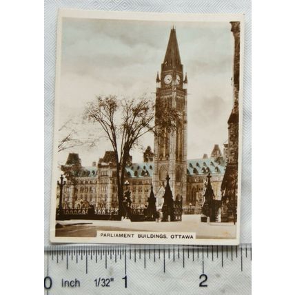 1939 Gallaher's Scenes from the Empire 25 Parliament Buildings, Ottawa