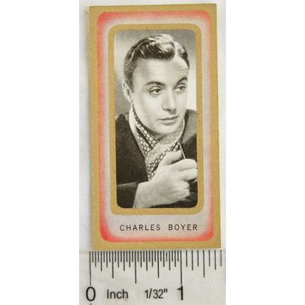 1938 Carreras Film Favourites No. 45 Charles Boyer