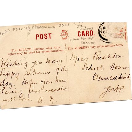 Parish Church SHEFFIELD Carriages Horses Original Postcard (136ED)
