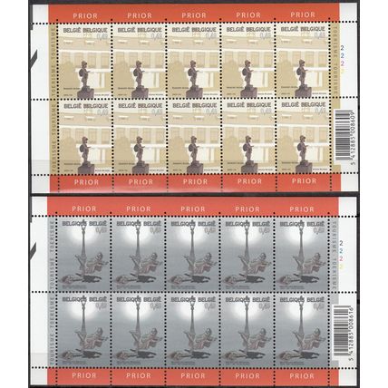 Belgique 2003 Michel Feuille Complet 3243 - 3247 Neuf ** Cote (2008) 55.00 €