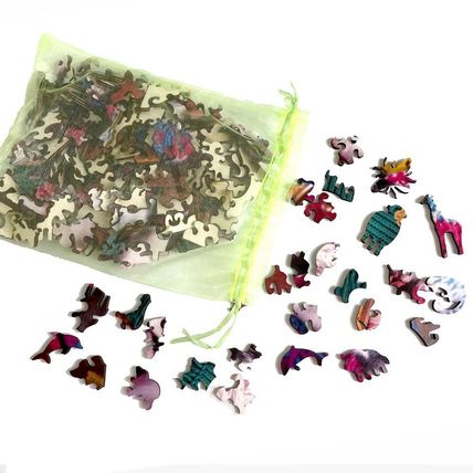 Hummingbird Wooden Puzzle 27 CM * 27 CM 180 PCs Animal jigsaw Puzzle Kids Adult