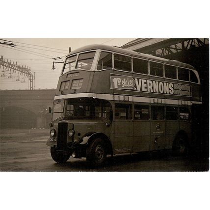 Black & White Photograph of Manchester Corporation Transport - GNC 61