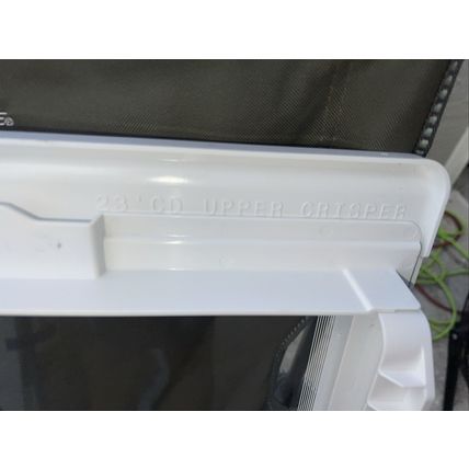FRIGIDAIRE Refrigerator Upper Crisper Cover 5304525934 From Model # FRSS26L3AF3