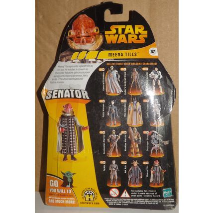 Hasbro Star Wars Revenge Of The Sith MEENA TILLS 2005 MOC #47