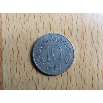 Denmark 1975 10 Ore Ore Coin