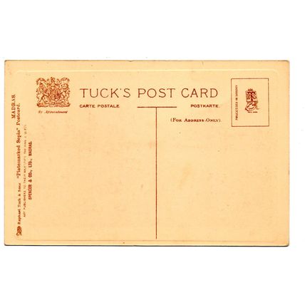 Government House, Madras - Postally Unused - Raphael Tuck & Sons Postcard.