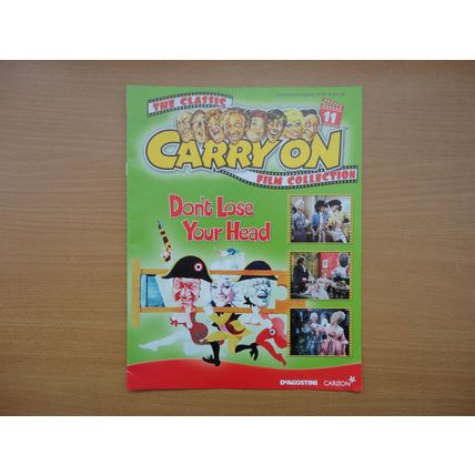 Carry On Don't Lose Your Head Magazine & DVD Classic Film Collection Issue 11