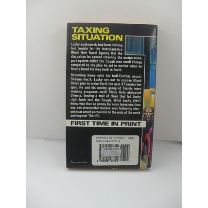 Artifact of the System: The Black Hole Travel Agency, by Jack McKinney US PBO VG