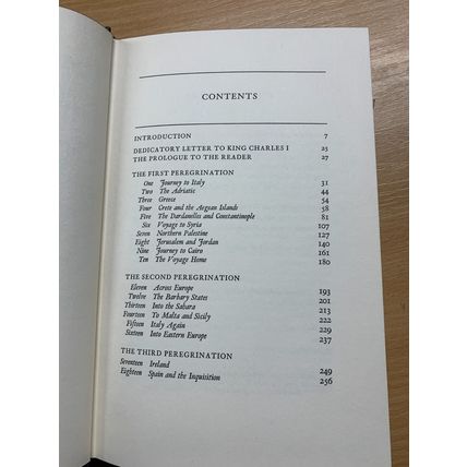 1974 FOLIO SOCIETY RARE ADV PAINFUL PEREGRINATIONS OF WILLIAM LITHGOW BOOK (P4)