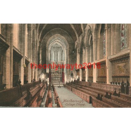 Marlborough College Chapel, Wilts, Frith Postcard 1905