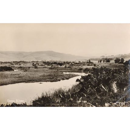 Ilovo River South Africa Real Photo Old Postcard