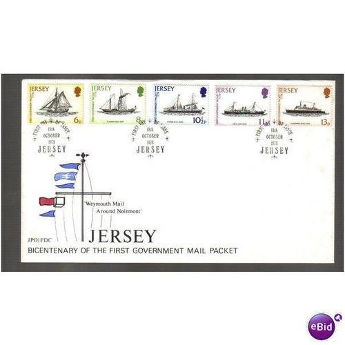 1978 GB JERSEY BICENTENARY MAIL PACKET