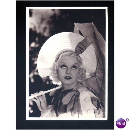 Cinema JEAN HARLOW Postcard by Fotofolio (HH12)