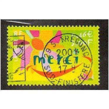 FRA 2001 3F 'GREETING STAMPS' FINE USED (EBID20255)