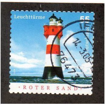 GER 2004 €0.55 (S/A) 'LIGHTHOUSES - ROTER SANDS' FINE USED (EBID30-321)