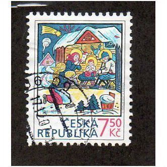 CZR 2007 7.50kc 'CHRISTMAS' FINE USED (EBID30-796)