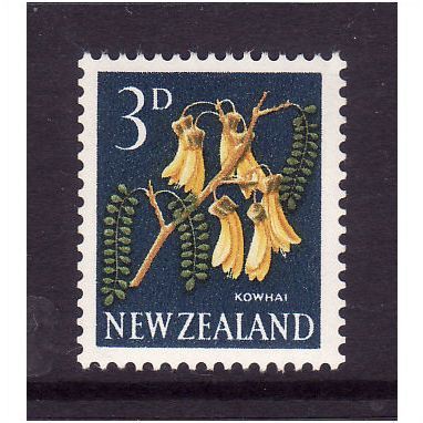 NEW ZEALAND 1960 SG 785 3d KOWHAI U/M MINT#2
