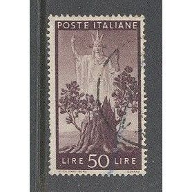 Italy.SG668 50l "Peace" (Purple).Fine Used.Jan15