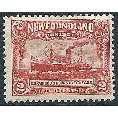 Newfoundland 1928 SG165 2c Carmine Mounted Mint