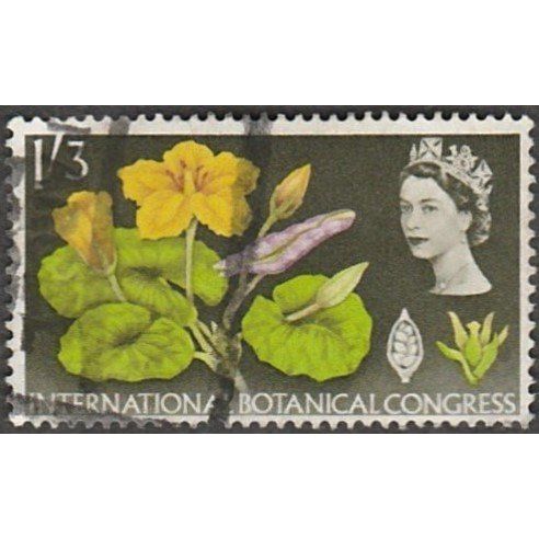 1964 Tenth International Botanical Congress, Edinburgh. 1/3d Value. Good Used