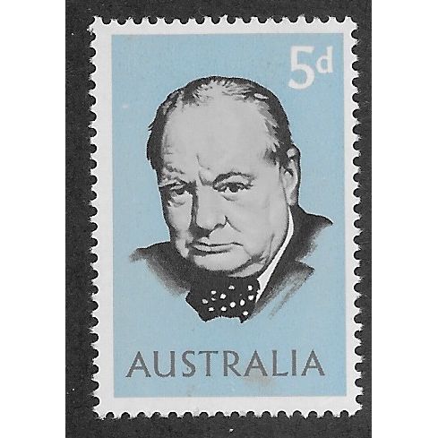 AUS 1965 U/M 5d 'WINSTON CHURCHILL' (EBID65-052)