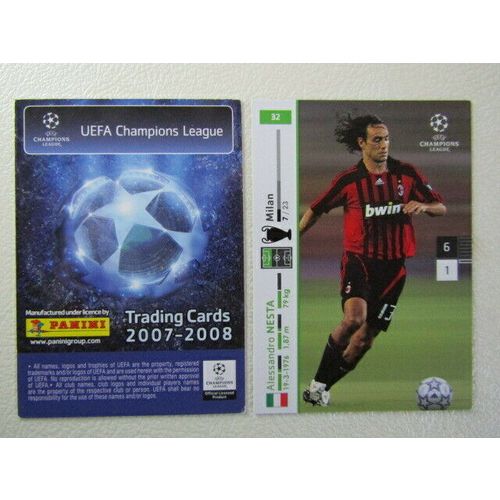 Panini UEFA 2007-2008 Champions League Football Card Variants (ef1)