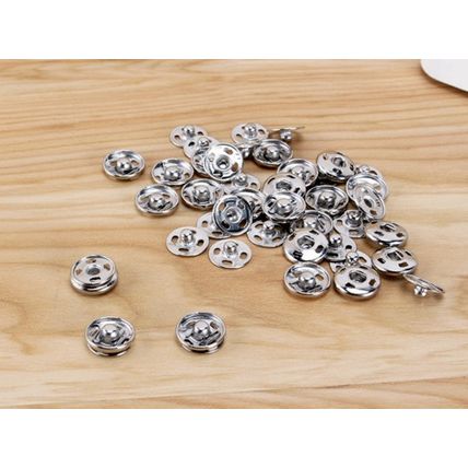Rust Proof 1cm Stainless Steel Snap Fasteners Sewing Press Studs Poppers Buttons