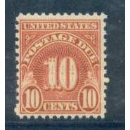 J84 10c Postage Due Just Clears MNH Q3326