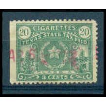 Used Revenue Texas Cig Tax 3c Fine WA2540
