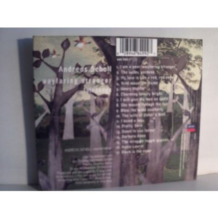 ANDREAS SCHOLL - WAYFARING STRANGER - CD ALBUM 2001 - 1 DISC