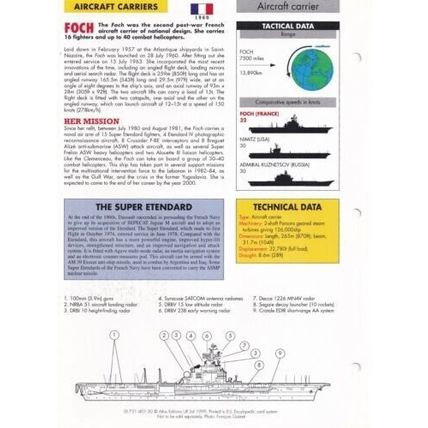 Foch Aircraft Carriers Atlas Warship Factsheet VGC
