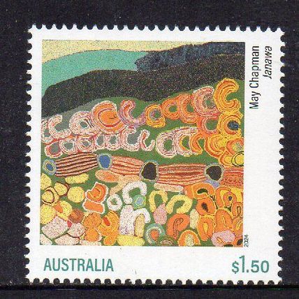 AUSTRALIA: 2024, SKY COUNTRY 7 SISTERS, MAY CHAPMAN, MNH SHEET STAMP.