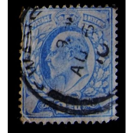 GB 1902 Edward VII 2.5d pale ultramarine U SG231