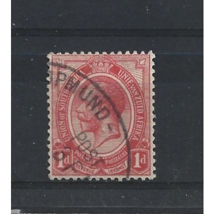 SouthAfrica.SG4a 1d Carmine-Red.Fine Used.Aug25i